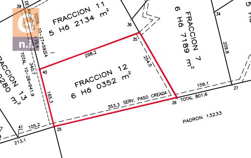 Campos y Fracciones en Otras (Ruta 39) Ref. 6366