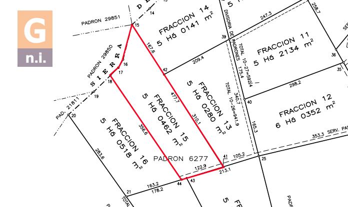 Campos y Fracciones en Otras (Ruta 39) Ref. 6370