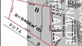 Campos y Fracciones en (Ruta 9 Cerros Azules) Ref. 6172